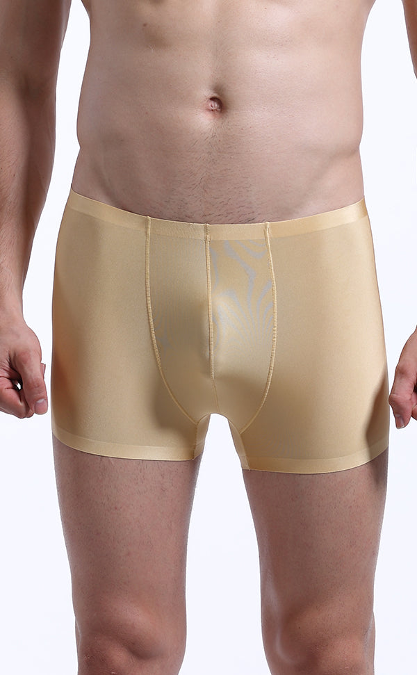 Men's Glossy Soft Sexy Trunk