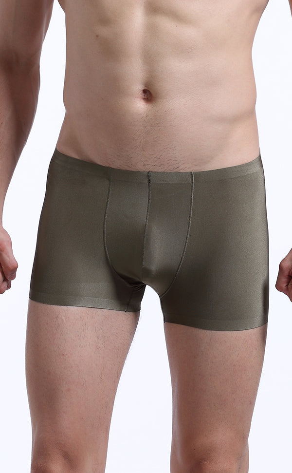 Men's Glossy Soft Sexy Trunk