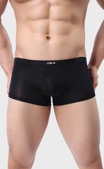 Ice Silk Solid color Trunk for Men