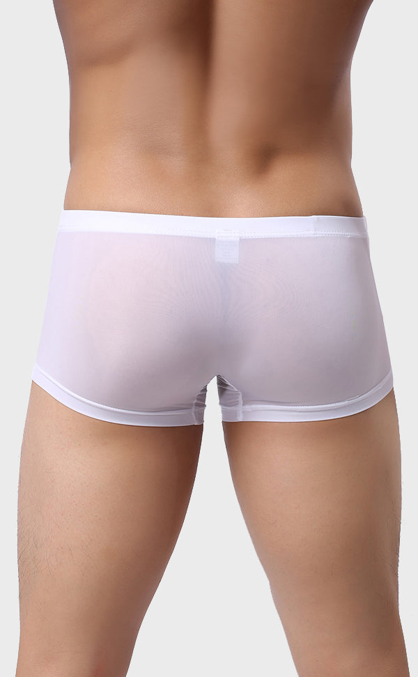 Ice Silk Solid color Trunk for Men