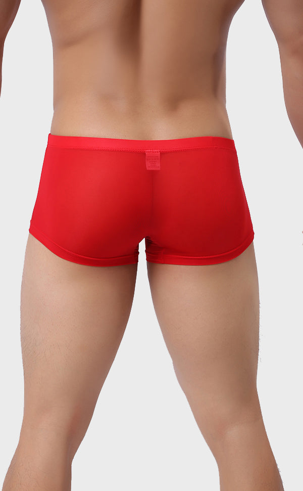 Ice Silk Solid color Trunk for Men