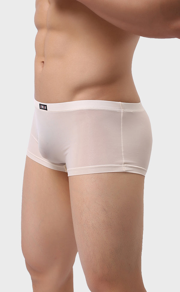 Ice Silk Solid color Trunk for Men