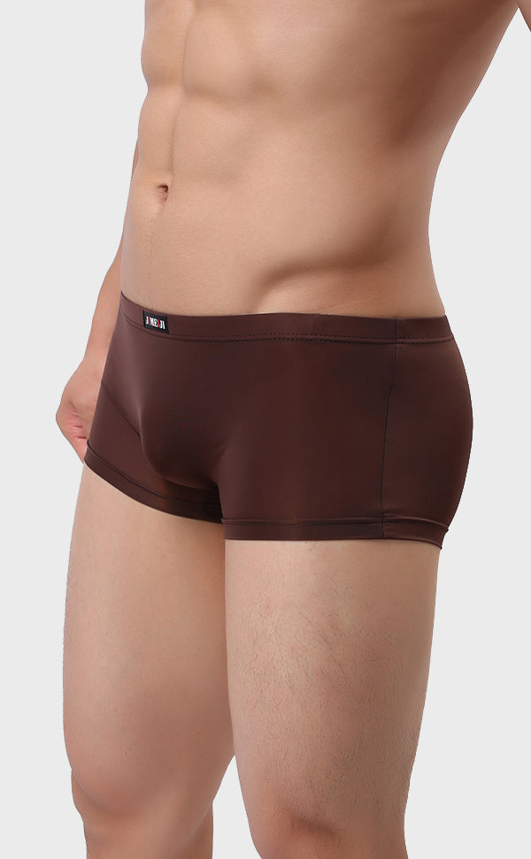 Ice Silk Solid color Trunk for Men