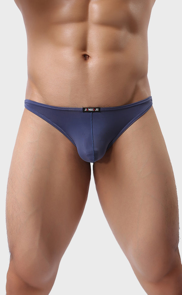 Ice Silk Solid color Bikini for Men