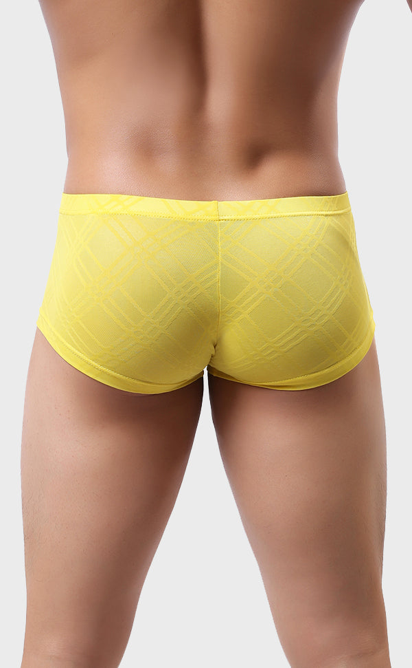 Men's Breathable Concise Striped Trunk