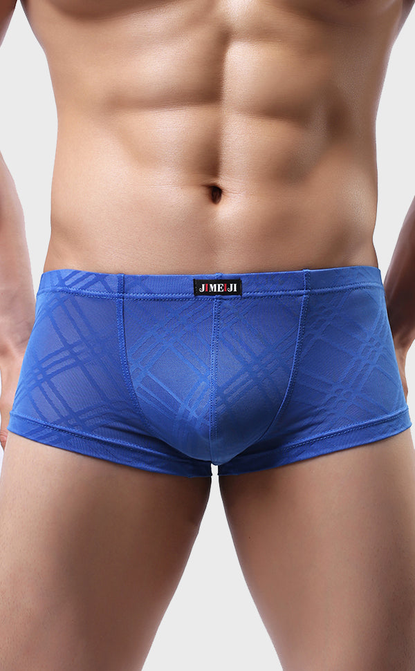 Men's Breathable Concise Striped Trunk