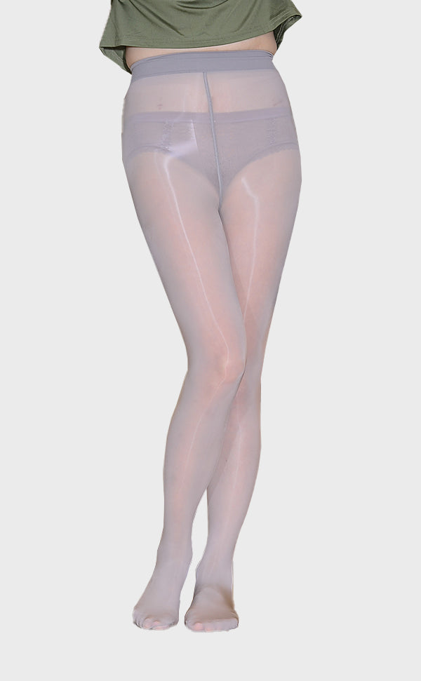 Sheer to Waist Shiny Tights