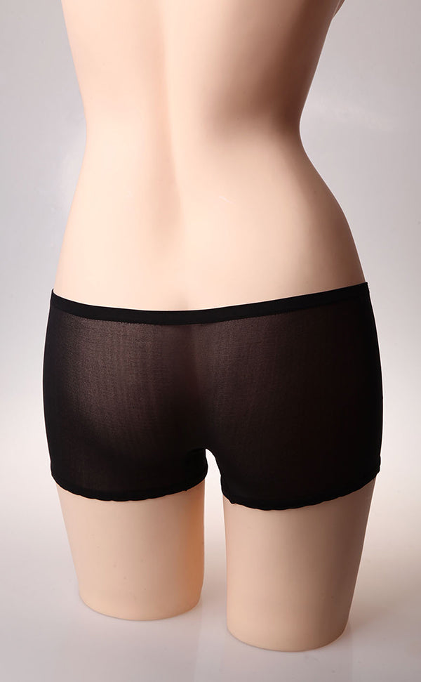 Unisex Sheer Seamless Low Rise Trunk