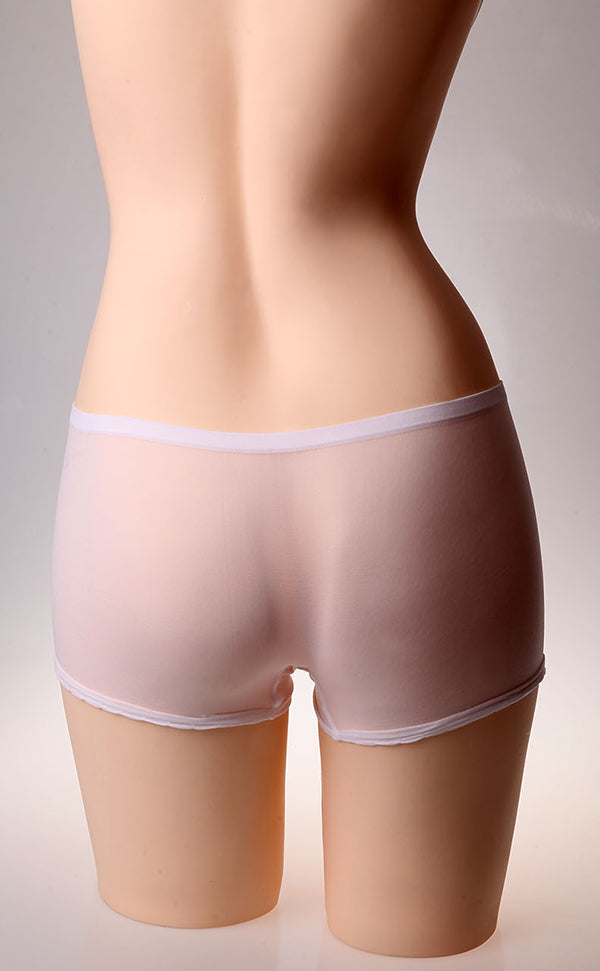 Unisex Sheer Seamless Low Rise Trunk