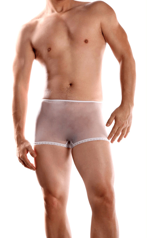 Unisex Sheer Seamless Low Rise Trunk