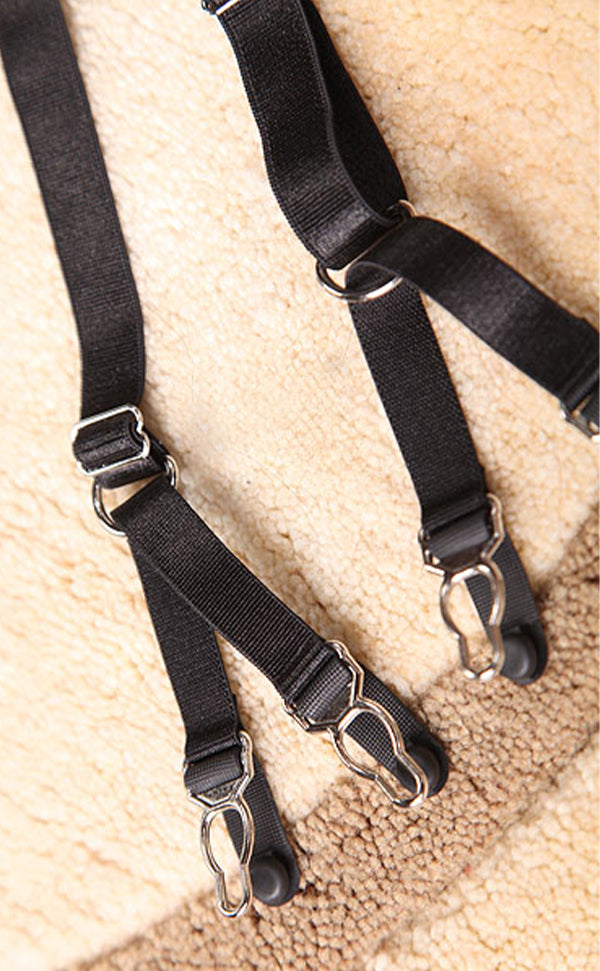 2Pcs Vintage Style Y Suspenders