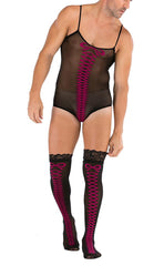 Men's Nylon Bodysuit Sets