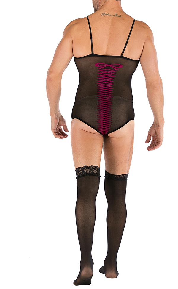 Men's Nylon Bodysuit Sets