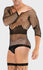Men’s Sexy Stretch Large Net Bodysuit Sets
