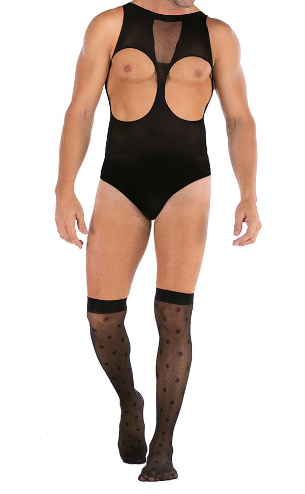 Men’s Sexy Stretch Bodysuit Sets