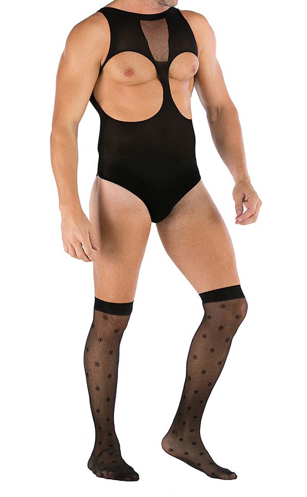 Men’s Sexy Stretch Bodysuit Sets