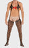 Men’s Sexy Fish Net Bodystocking with Bow-Knot