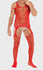 Men’s Fishnet Sexy Suspender Bodystocking