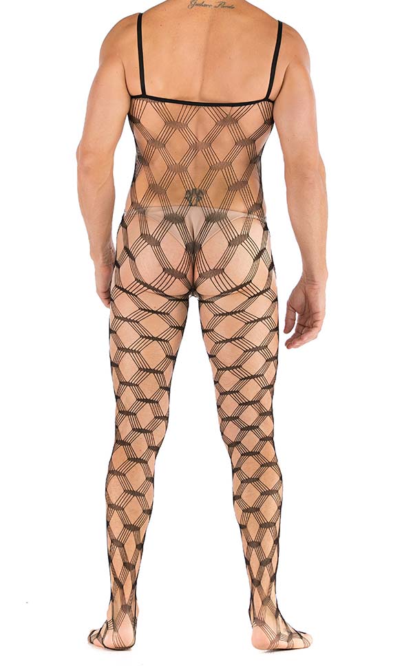 Men’s Sling Large Net Bodystocking