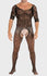 Men's Mesh Pattern Bodystocking Open Crotch