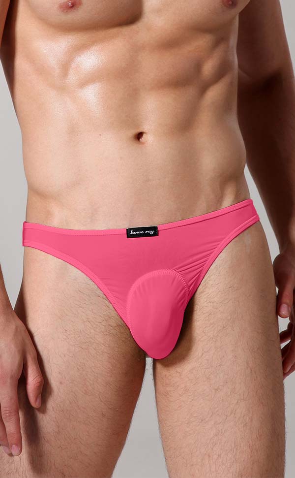 Men's Sheer Sexy Low Rise Pouch Bikini