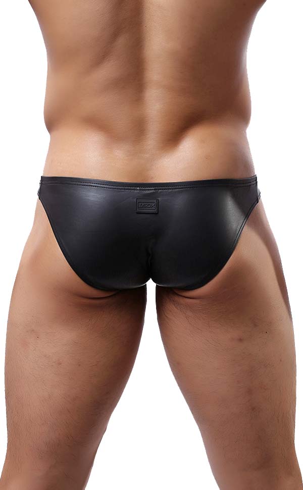 Ultra Sexy Men’s Faux Leather Bikini