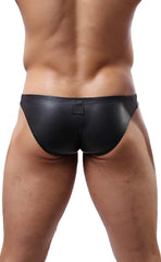 Ultra Sexy Men’s Faux Leather Bikini