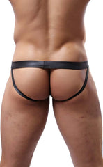 Ultra Sexy Men’s Faux Leather Jockstraps