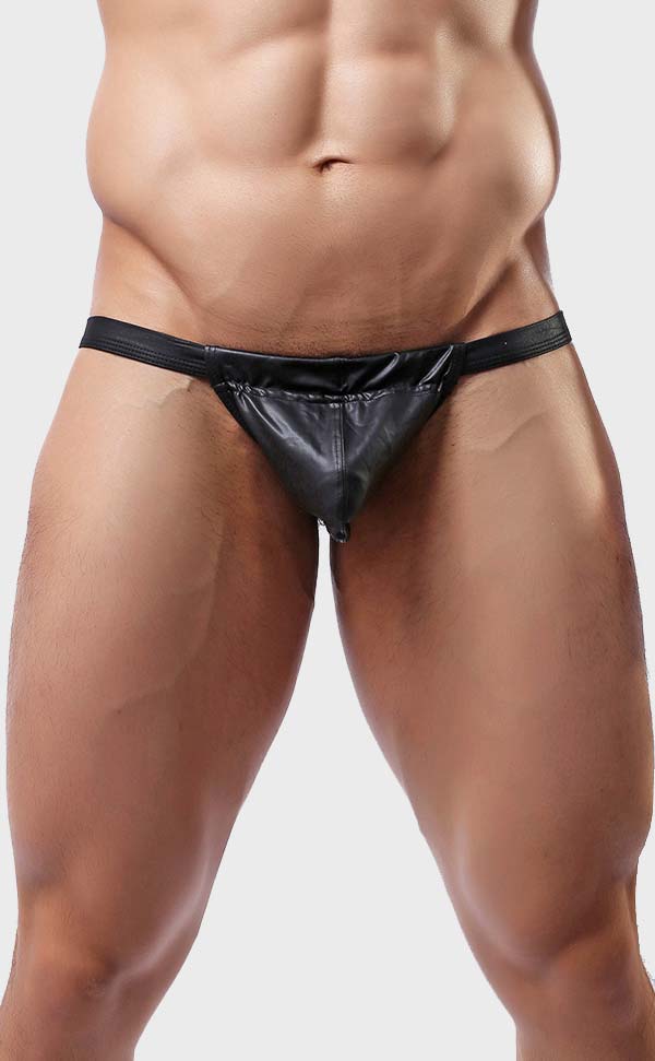 Ultra Sexy Men’s Faux Leather G-Strings
