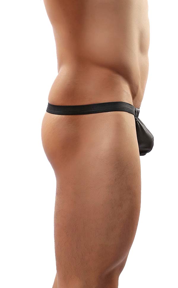 Ultra Sexy Men’s Faux Leather G-Strings