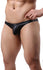 Sexy Men’s Cut-Out Faux Leather Bikini