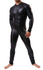 Men’s Faux Leather Long Sleeve Bodysuit