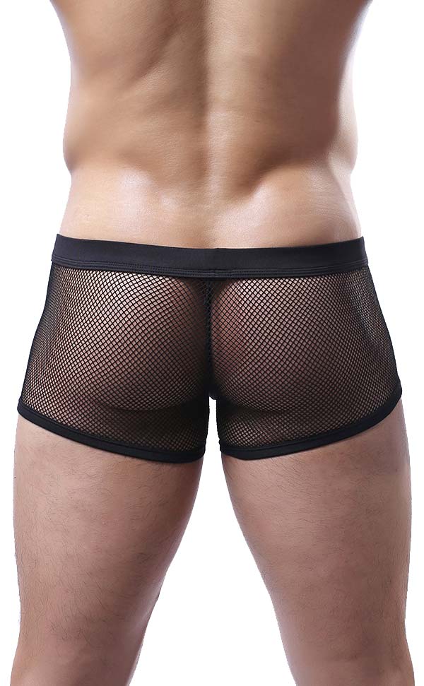 Men’s See Through Fishnet Trunk