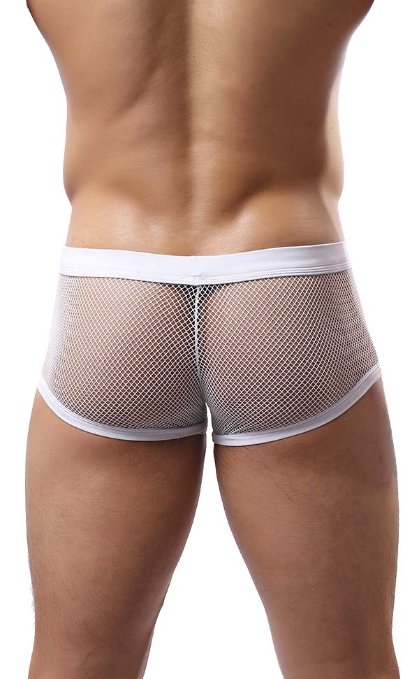 Men’s See Through Fishnet Trunk