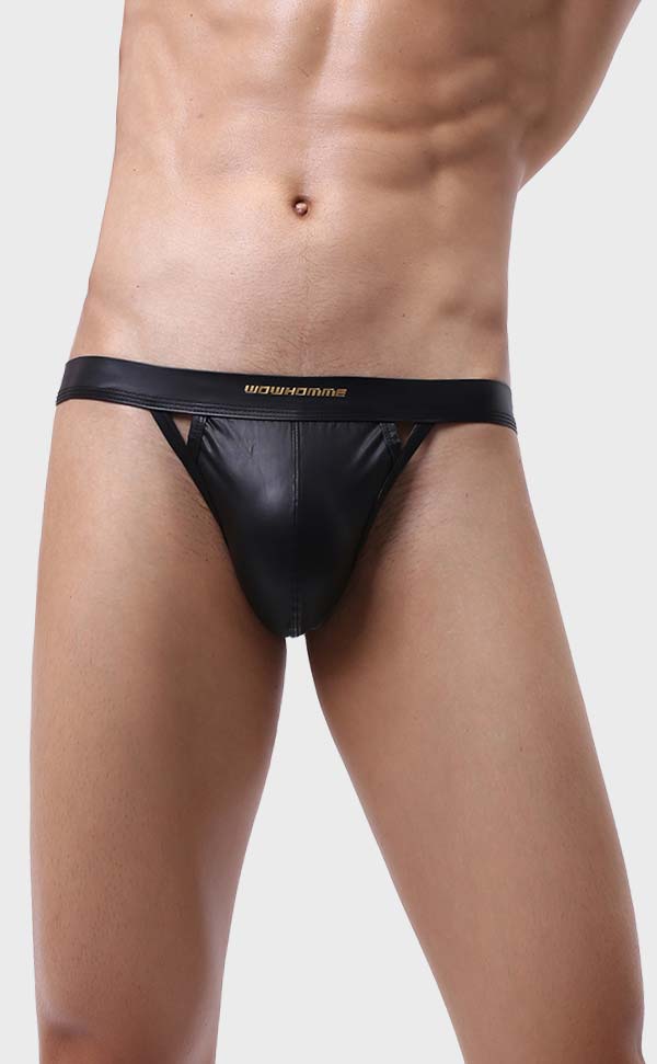 Men's Fashion Faux Leather Thongs