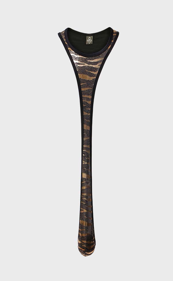 Men's Leopard Print Bodysuit