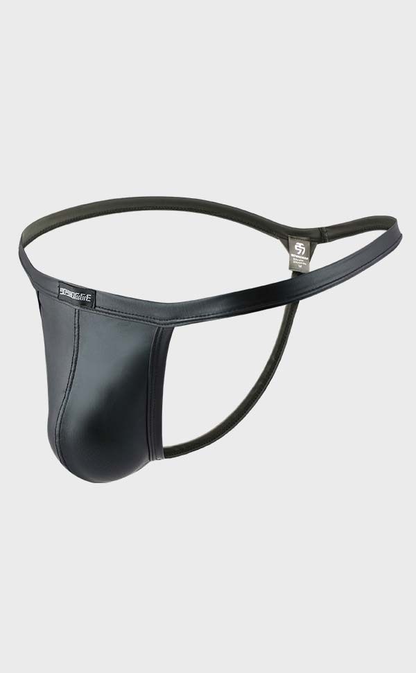 Men's Fashion Faux Leather G-strings