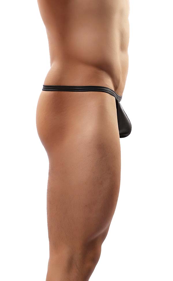 Men's Fashion Faux Leather G-strings