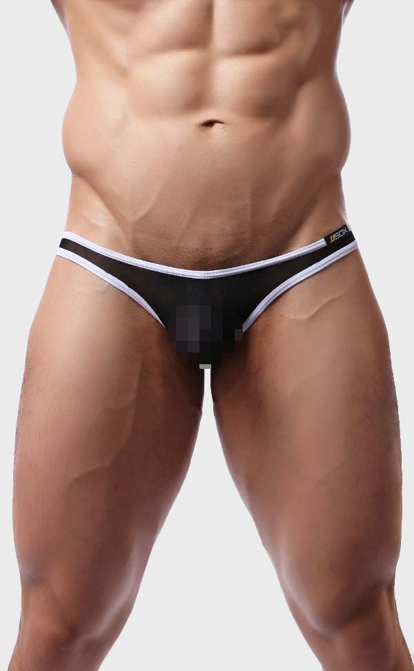 Men’s See Through Mesh Thongs