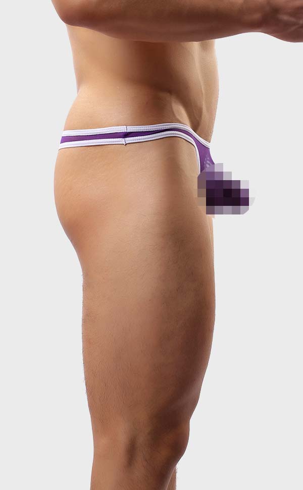 Men’s See Through Mesh Thongs