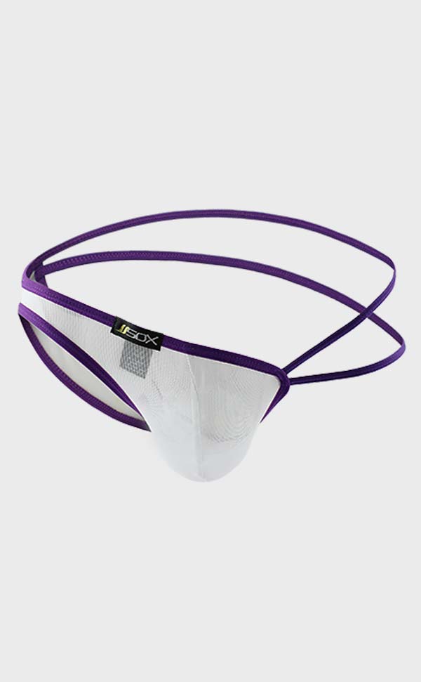 Men’s Strapped See Through Mesh Bikini