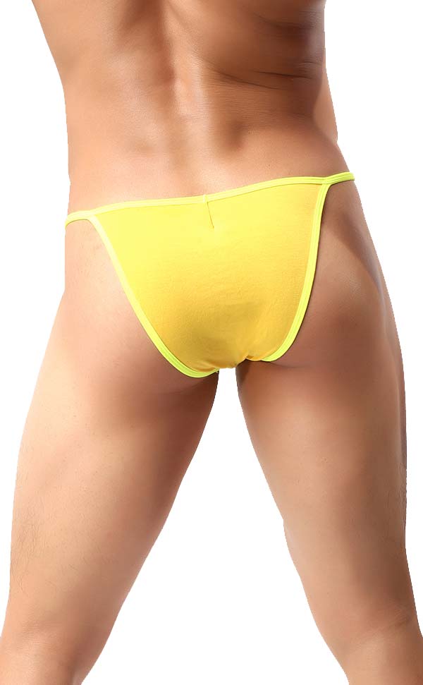 Sexy Men’s Solid Color Micro Briefs