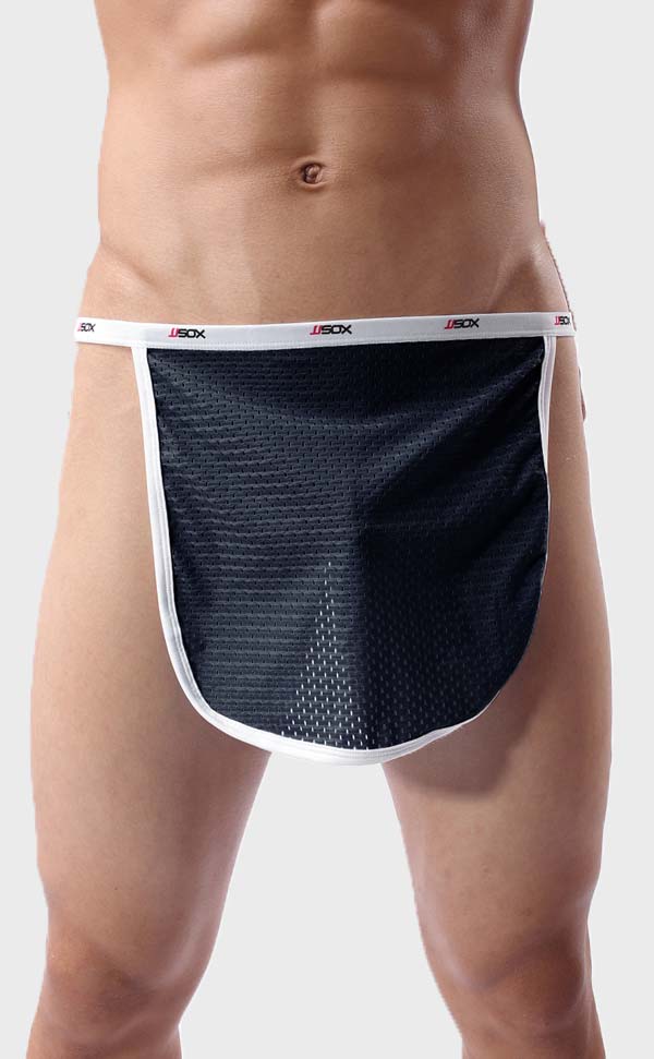 Sexy Men Apron Underwear Open Butt