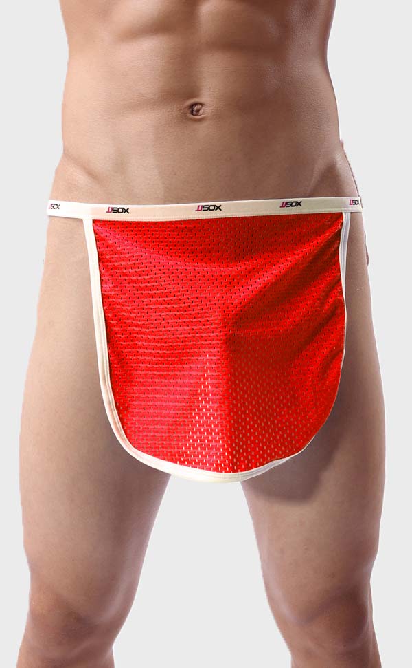 Sexy Men Apron Underwear Open Butt