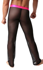 Men's Sex Mesh See Through Pants
