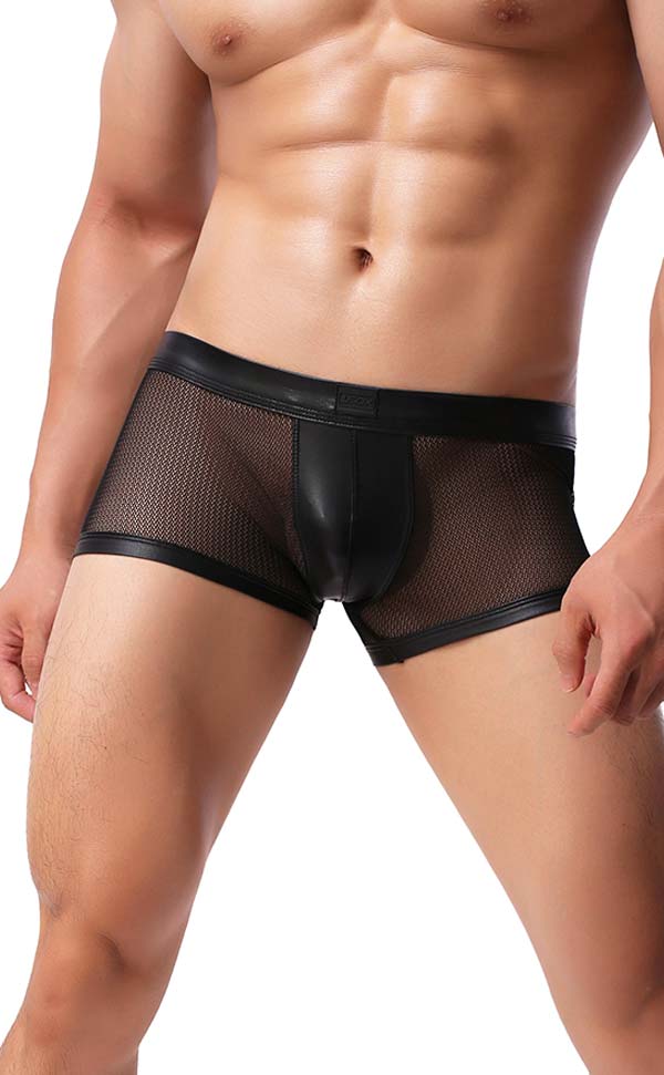 Men's Mesh U-Shape Trunks