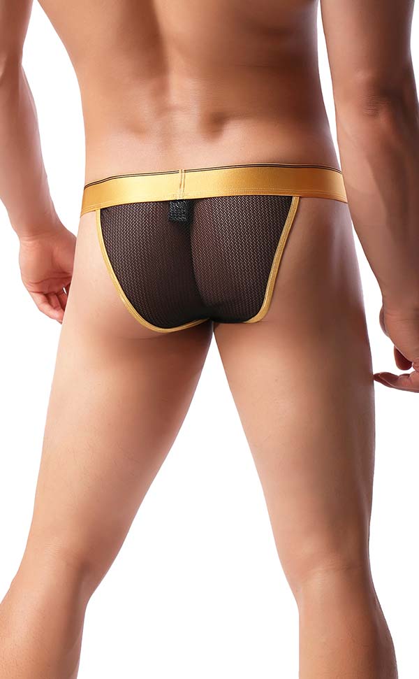 Men’s Wide Waist Mesh Bikini