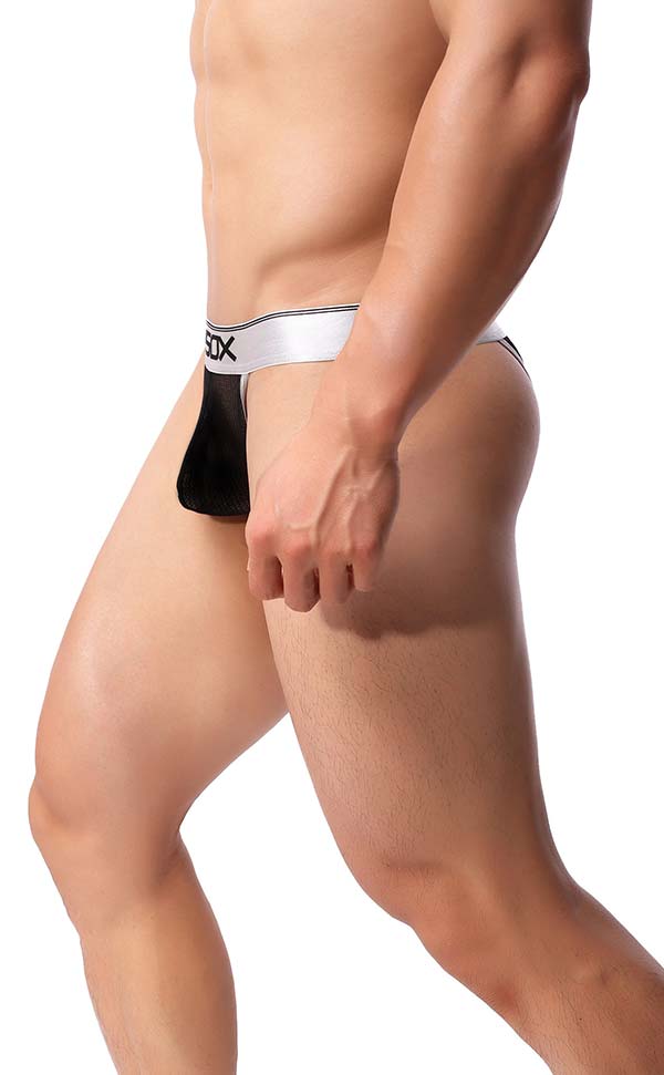 Men’s Wide Waist Mesh Bikini