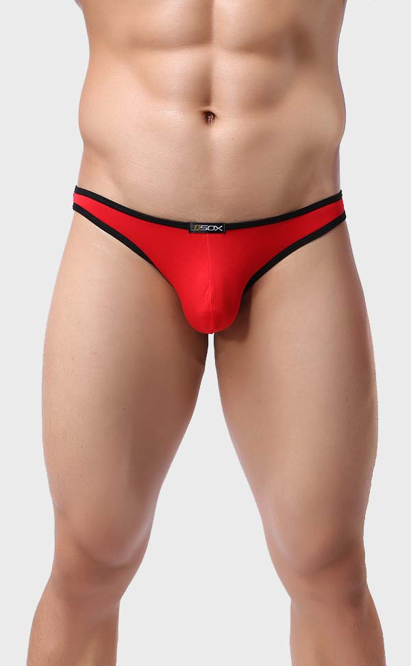 Men’s Colorful Trim Around Bikini