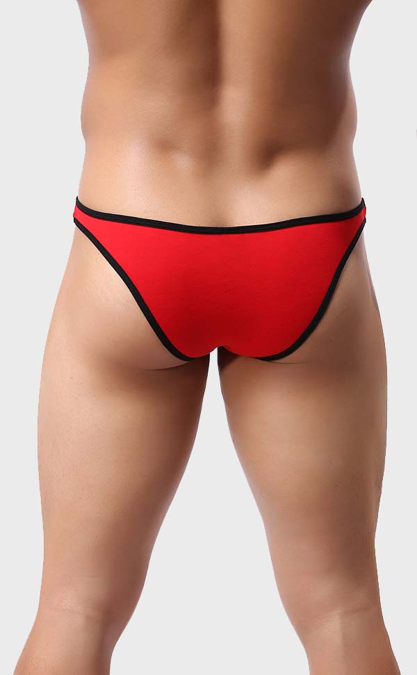 Men’s Colorful Trim Around Bikini